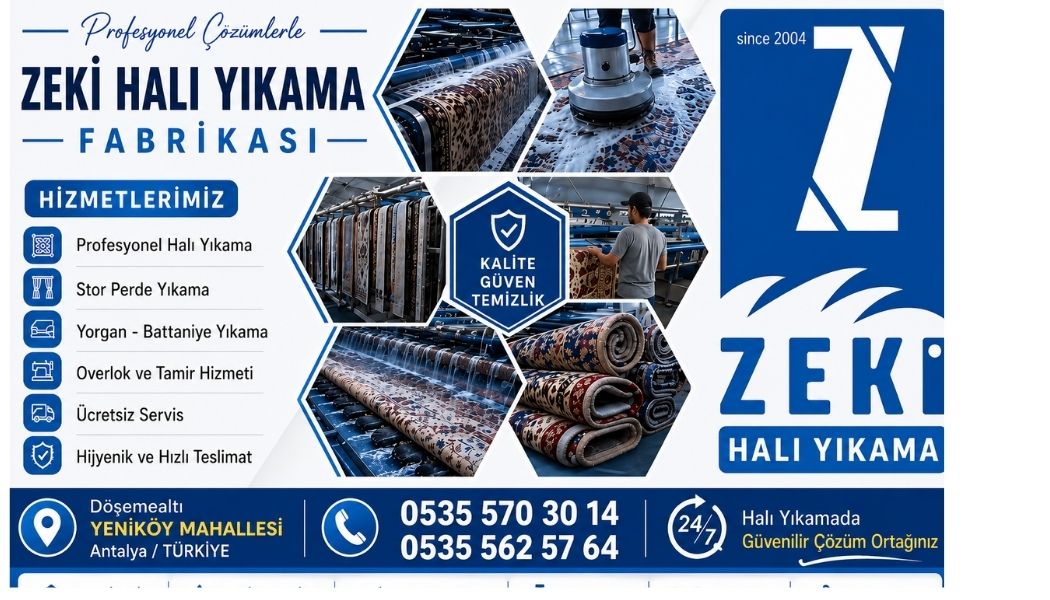 Döşemealtı Yeniköy Halı Yıkama
